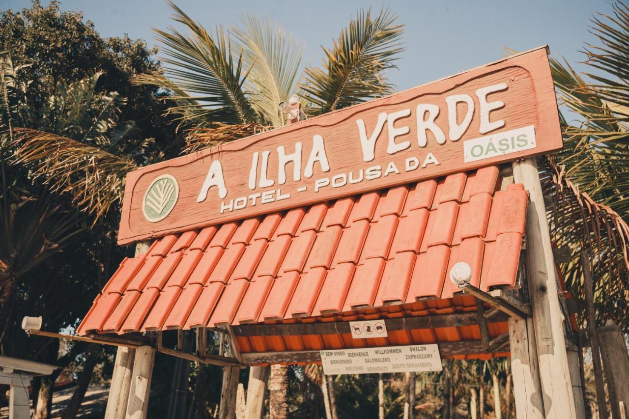 A Ilha Verde Hotel Pousada Na Praia Іля-ду-Мел Екстер'єр фото
