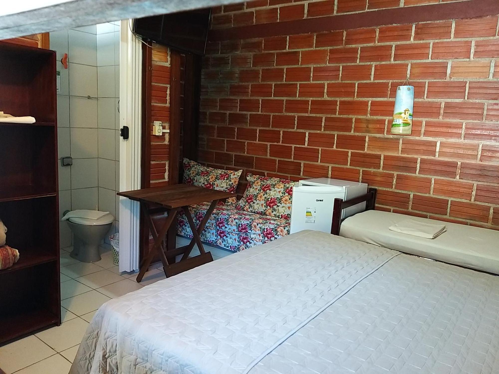 A Ilha Verde Hotel Pousada Na Praia Іля-ду-Мел Номер фото